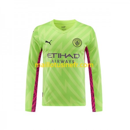 Maillot de Foot Manchester City Gardien Troisième 2023-24 Manches Longues